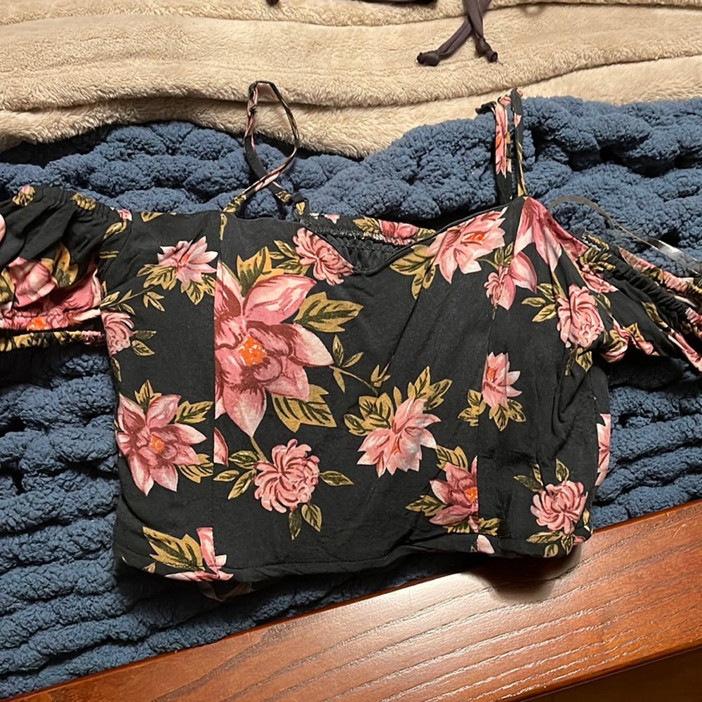 2 piece set crop top and maxi skirt